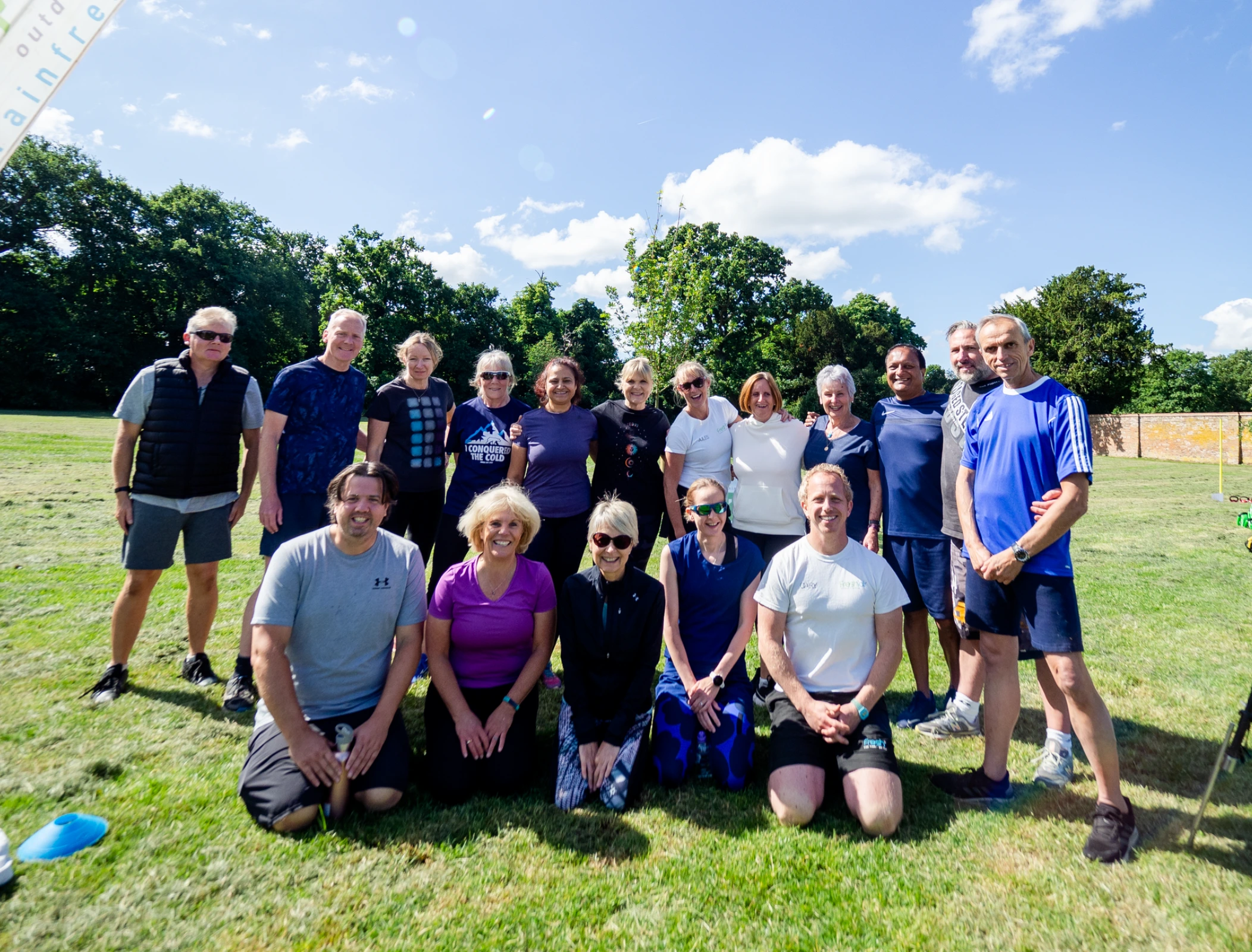Fresh Air outdoor training team