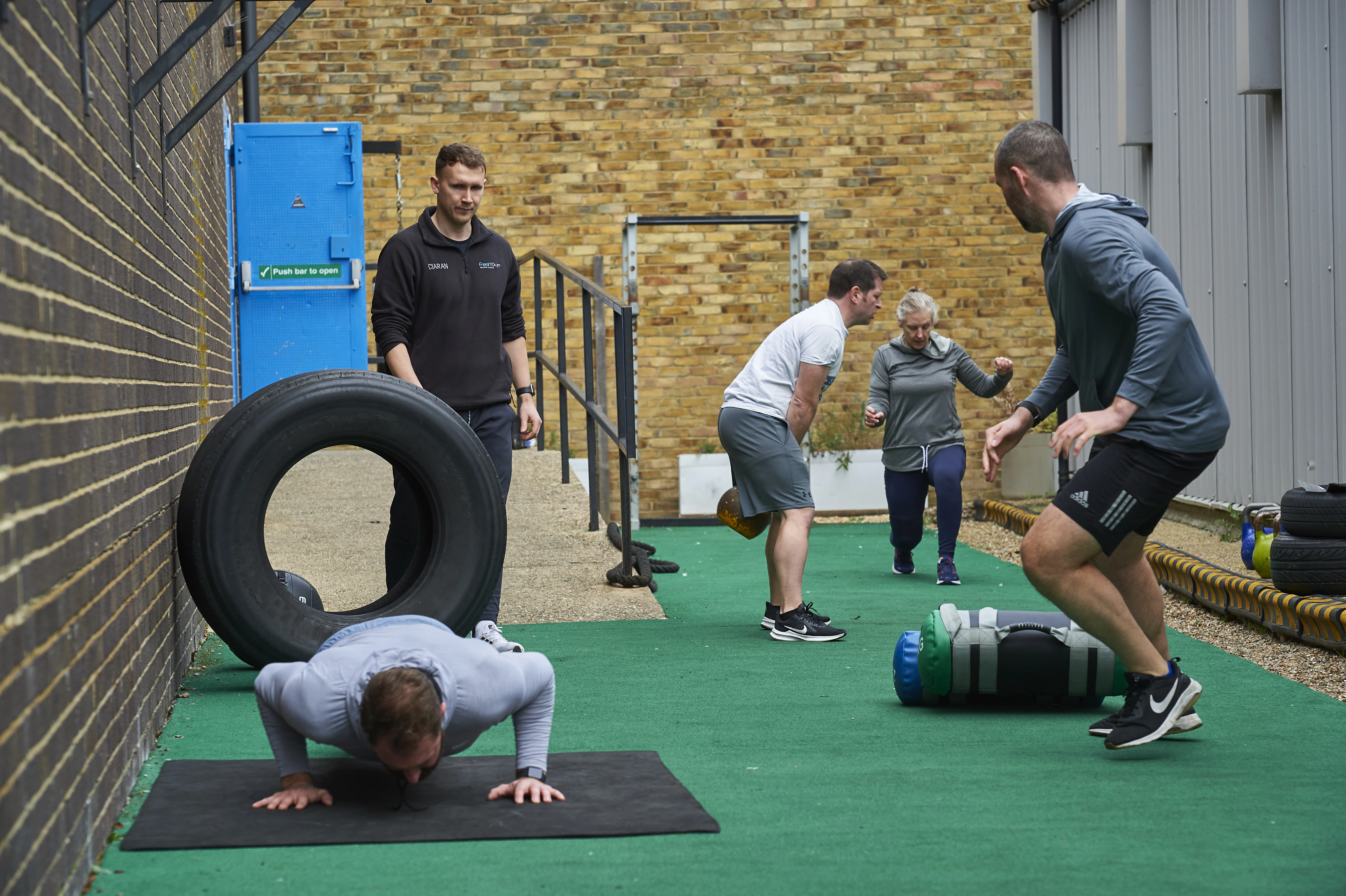 Fresh Gym Outdoor Area